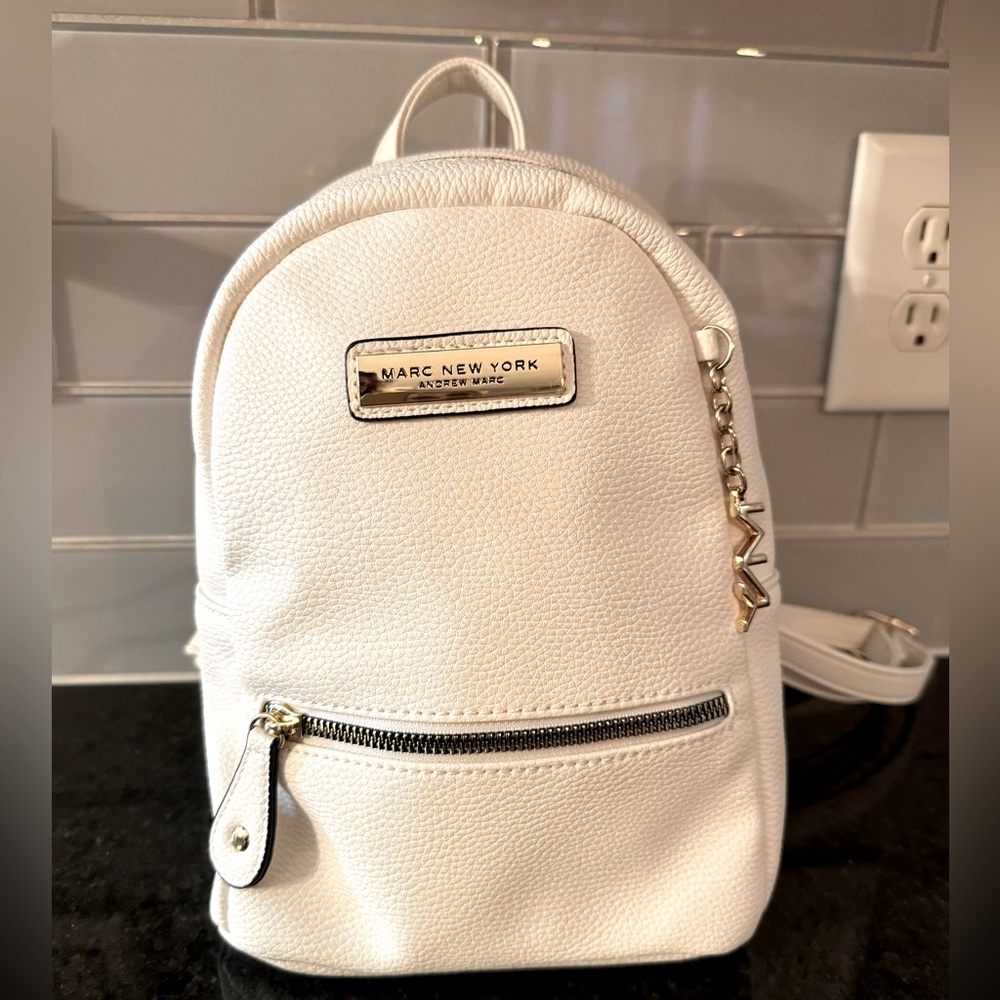 Like new Marc New York white backpack